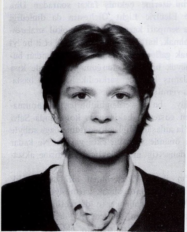 Gökşen İrfanoğlu, 1986 yıllığı fotoğrafı