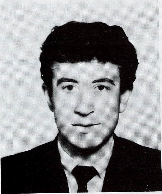 Cengiz Demir, 1986 yıllığı fotoğrafı